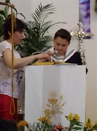 PROCESIóN DEL CORPUS CHRISTI EN LA CISTéRNIGA