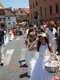 PROCESIóN DEL CORPUS CHRISTI EN LA CISTéRNIGA