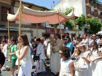 PROCESIóN DEL CORPUS CHRISTI EN LA CISTéRNIGA