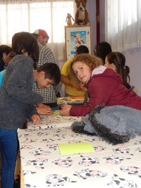 TALLER DE MARCAPÁGINAS EN SAN BERNABÉ