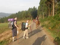 CON BUEN PIE. ECOS DEL CAMINO DE SANTIAGO DEL NORTE